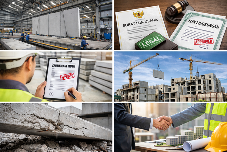 Legalitas Pabrik Beton Pracetak