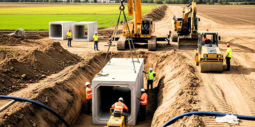 box culvert untuk pengembang lahan