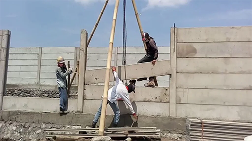 IMB pagar panel beton