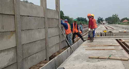 IMB pagar panel beton