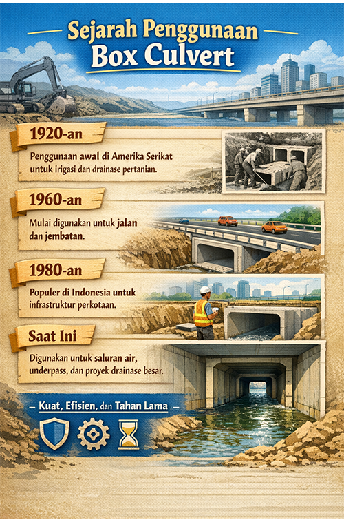 sejarah penggunaan box culvert