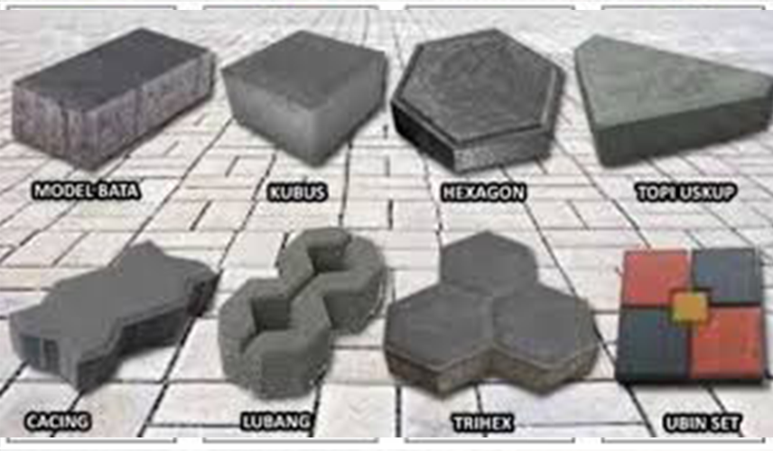 paving block precast area parkir