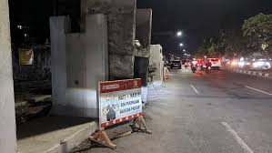 precast malam kurangi lalu lintas
