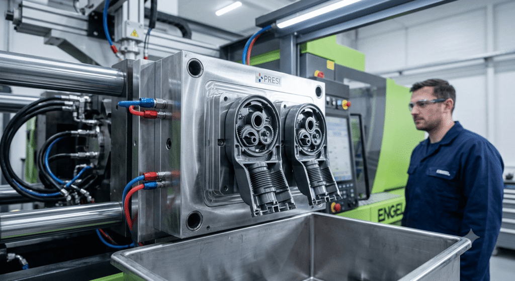 Steel mould presisi