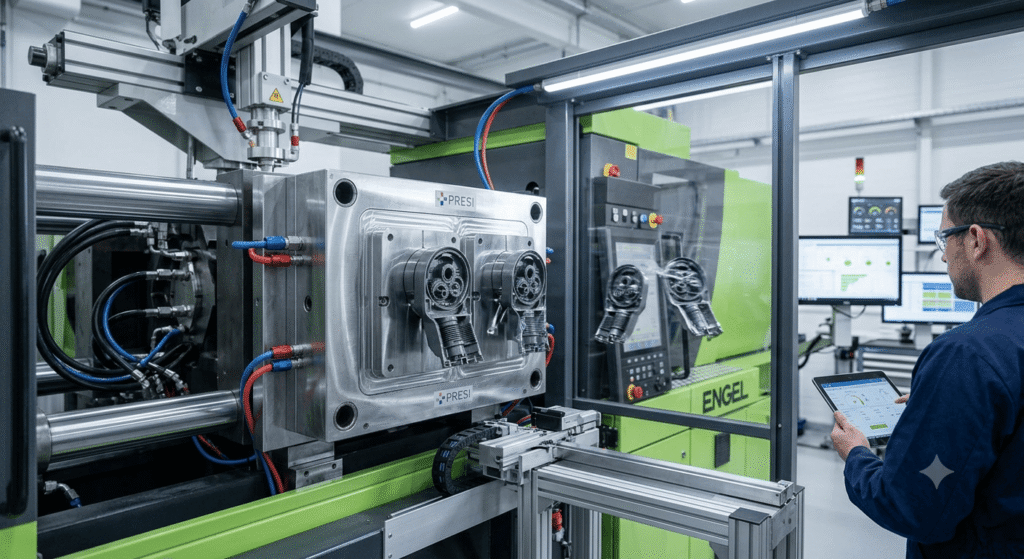 Steel mould presisi