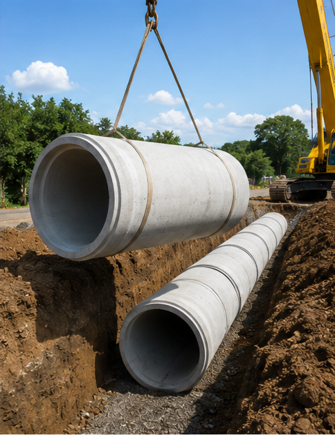 Reinforced Concrete Pipe (RCP)