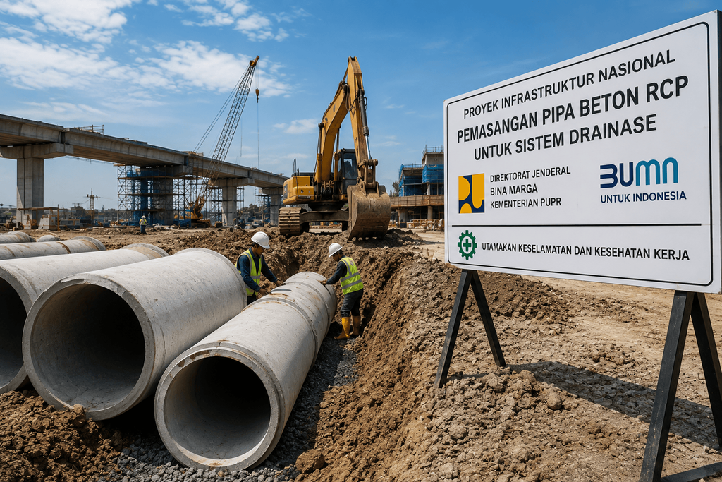 Panduan teknis pipa beton RCP