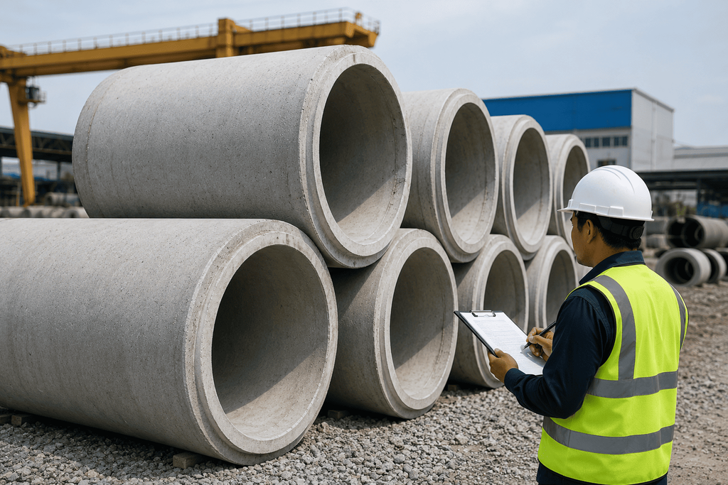spesifikasi pipa beton RCP