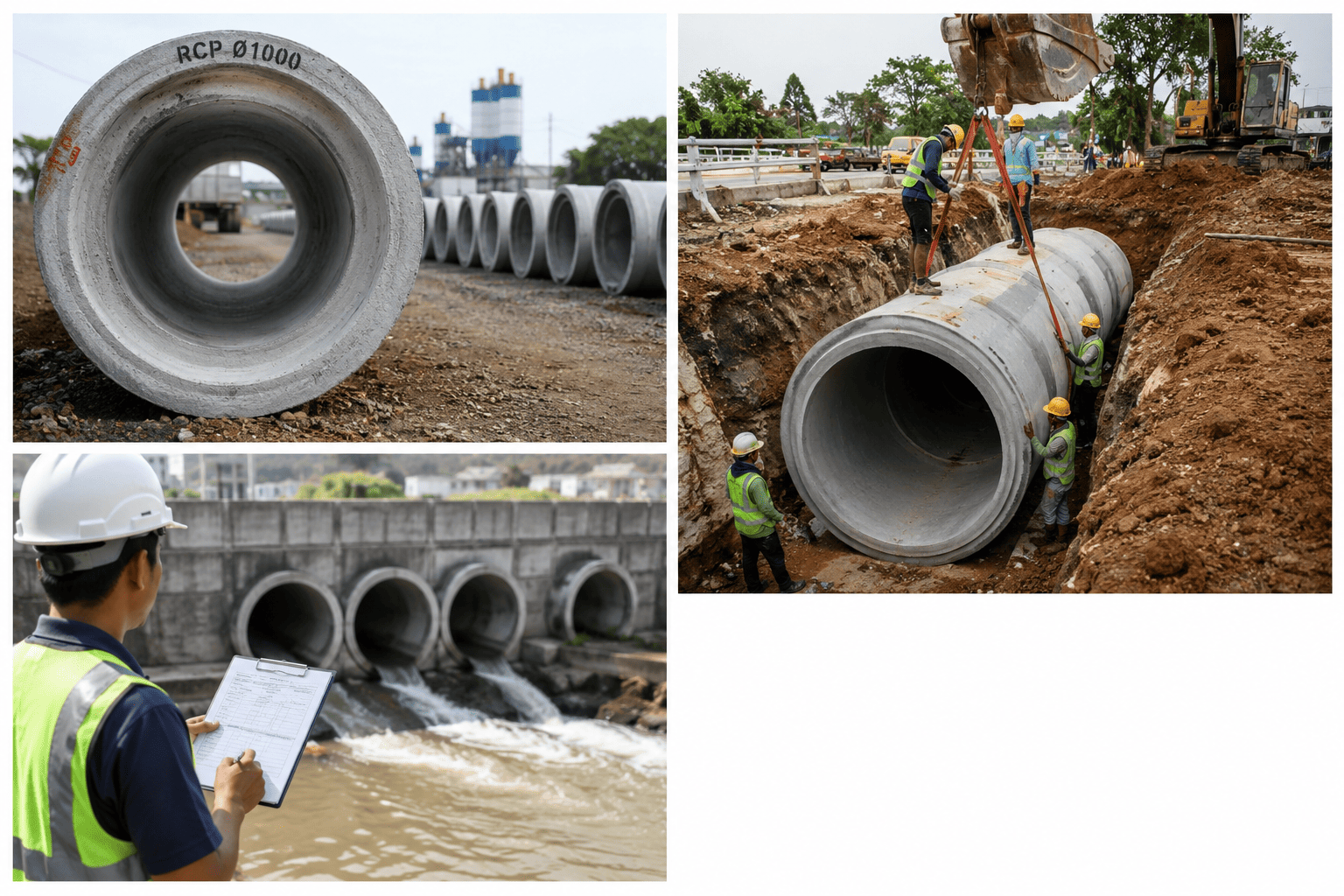 7 Cara Menentukan Diameter Pipa Beton RCP untuk Proyek BUMN