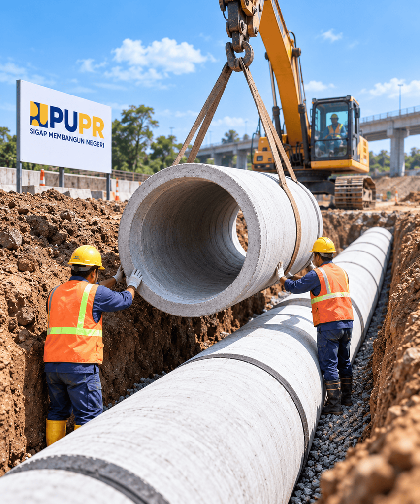persyaratan material pipa RCP