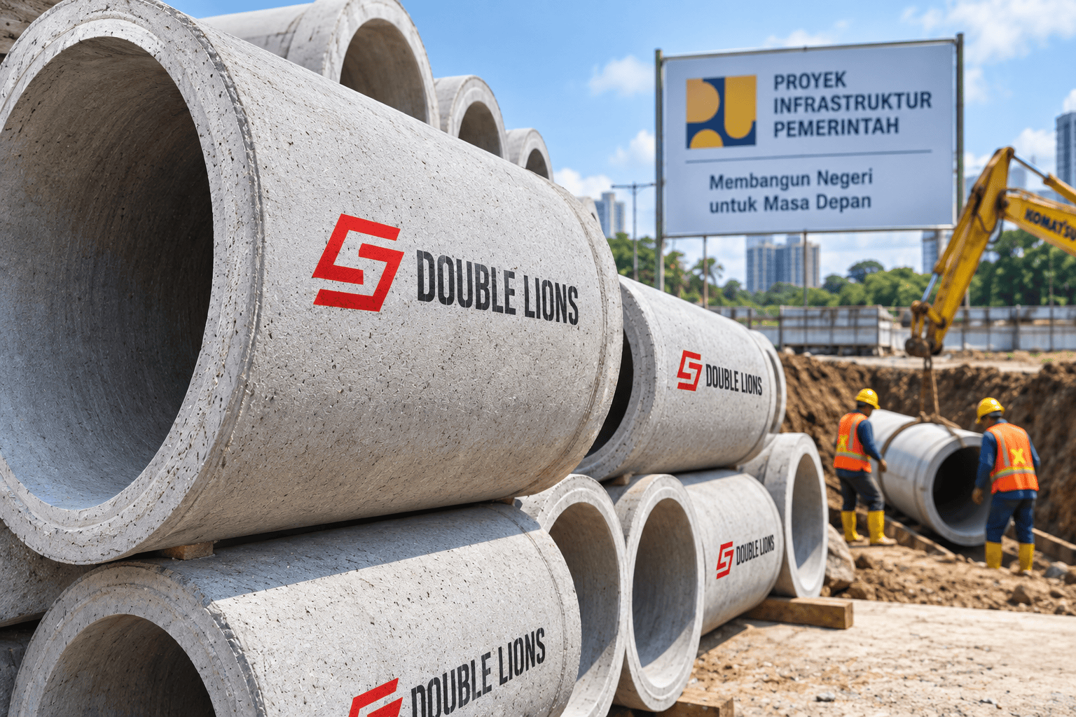 standar pipa beton untuk proyek pemerintah